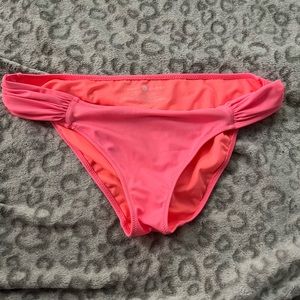 neon pink bikini bottoms
